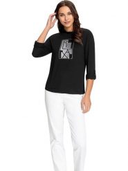 WITT WEIDEN Koszulka w kolorze czarnym rozmiar: 48. Czarne bluzki damskie WITT WEIDEN, bez wzorów, bez kołnierzyka, bez ramiączek. Za 52.55 zł.