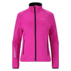 Kurtka do narciarstwa biegowego damska Endurance Zora XCS. Czerwone kurtki damskie Endurance, bez wzorów, z softshellu, bez kaptura. Za 299.99 zł.