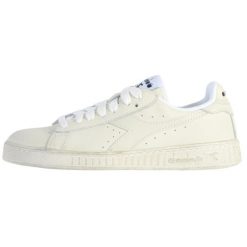 Buty do chodzenia damskie Diadora 6180 Game Low Waxed Bianco. Białe buty sportowe na co dzień damskie Diadora, bez wzorów, ze skóry, trekkingowe. Za 603.00 zł.