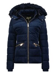 Geographical Norway Kurtka pikowana "Bilove" w kolorze granatowym rozmiar: XXL. Niebieskie kurtki damskie Geographical Norway, xxl, bez wzorów, bez kaptura. Za 219.60 zł.