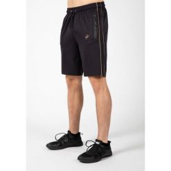 Spodenki fitness męskie Gorilla Wear Wenden Shorts. Czarne szorty męskie GORILLA WEAR, bez wzorów, z dresówki. Za 189.25 zł.