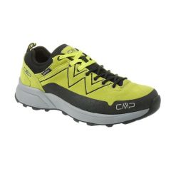 Buty trekkingowe męskie CMP Kaleepso Low Wp. Żółte buty trekkingowe męskie CMP, bez zapięcia, trekkingowe. Za 269.99 zł.
