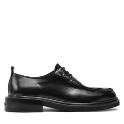 Półbuty Calvin Klein. Czarne buty wizytowe męskie CALVIN KLEIN, bez zapięcia. Za 766.99 zł.