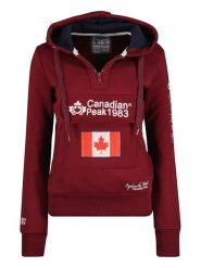 Canadian Peak Bluza "Gyrelle" w kolorze bordowym rozmiar: L. Czerwone bluzy z kapturem damskie Canadian Peak, l. Za 123.82 zł.