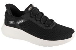 Buty sportowe Sneakersy męskie, Slip-Ins: Bobs Squad Chaos - Tough Walk,slip-ins. Czarne buty sportowe na co dzień męskie Skechers, z materiału, bez zapięcia, trekkingowe. Za 299.99 zł.