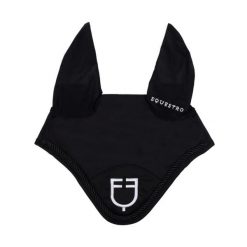 Czapka bawełniana z logo. Niebieskie czapki męskie EQUESTRO, bez wzorów, z bawełny. Za 91.47 zł.
