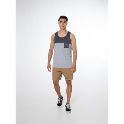 T-shirt męski bez rękawów Protest PRTKADON. Szare t-shirty męskie Protest, m, bez wzorów, bez kołnierzyka. W wyprzedaży za 94.89 zł.