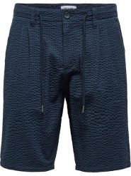 ONLY & SONS Szorty w kolorze granatowym rozmiar: XXL. Niebieskie szorty męskie Only & Sons, z bawełny, bez kołnierzyka. Za 133.95 zł.