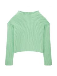 Tom Tailor Sweter 1035171 Zielony. Zielone swetry dziewczęce Tom Tailor, bez wzorów, z wiskozy, bez kołnierzyka. Za 169.99 zł.