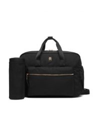 Tommy Hilfiger Torba do wózka KA0KA00026 Czarny. Czarne torebki klasyczne damskie Tommy Hilfiger, bez wzorów, z materiału, bez dodatków. Za 699.99 zł.