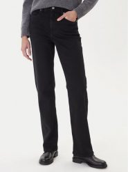 BOSS Jeansy C_Ada 50551561 Czarny Straight Fit. Czarne jeansy damskie Boss. Za 419.99 zł.
