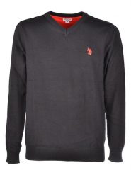 U.S. Polo Assn. Sweter w kolorze czarnym rozmiar: XXL. Czarne swetry męskie U.S. Polo Assn., s, bez wzorów, z bawełny, bez kołnierzyka. Za 136.13 zł.
