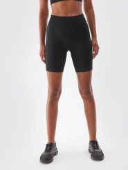 4F Szorty sportowe w kolorze czarnym rozmiar: M/L. Czarne spodenki sportowe damskie 4f, l, z materiału, outdoorowe. Za 57.06 zł.