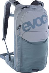 Plecak rowerowy Evoc Stage 6 - stone/steel. Zielone plecaki damskie EVOC, bez wzorów. Za 592.89 zł.