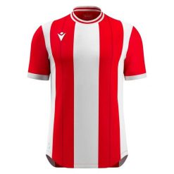 Koszulka Macron Propus Eco. Białe t-shirty sportowe męskie Macron, s, z tkaniny, bez ramiączek, do piłki nożnej. Za 196.00 zł.