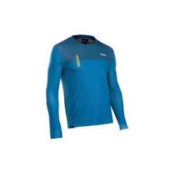 Koszulka rowerowa mtb NORTHWAVE XTRAIL 2 Jersey LS niebieska. Niebieskie t-shirty sportowe męskie Northwave, l, z jersey, bez ramiączek, rowerowe. Za 291.50 zł.