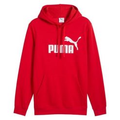 Męska Bluza Z Kapturem Essentials No 1 Logo. Czerwone bluzy z kapturem męskie Puma, m. Za 237.99 zł.
