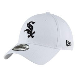 Czapka z daszkiem New Era MLB Chicago White Sox. Białe czapki męskie New Era, bez wzorów, casualowe. Za 177.00 zł.