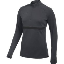 Damska Koszulka DF Academy 21 Drill Top. Szare t-shirty damskie Nike, m, bez wzorów, bez kołnierzyka. Za 136.99 zł.