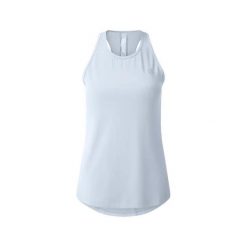 Damski tank top Dare 2B Gravitate. Niebieskie topy damskie Dare 2b, bez wzorów, bez kołnierzyka. Za 129.75 zł.