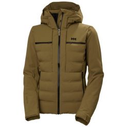 Damska kurtka narciarska Helly Hansen Alphelia Elevate. Brązowe kurtki damskie Helly Hansen, bez wzorów, bez kaptura, narciarskie. W wyprzedaży za 1,919.20 zł.