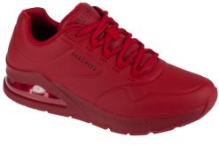 Buty sportowe Sneakersy męskie, Uno 2. Czerwone buty sportowe na co dzień męskie Skechers, z materiału, bez zapięcia, trekkingowe. Za 329.99 zł.