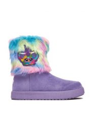 FURBY Śniegowce CEO-BIC-AW25-133FUR Fioletowy. Fioletowe kozaki dziewczęce FURBY, z materiału. Za 109.99 zł.