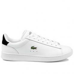 Buty męskie sportowe Lacoste CARNABY SET 125 1 QSP SMA. Białe buty sportowe na co dzień męskie Lacoste, ze skóry, bez zapięcia, trekkingowe. Za 389.00 zł.