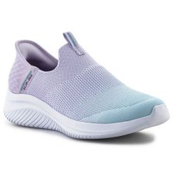 Buty Skechers Ultra Flex 150183-LVTQ fioletowe. Fioletowe buty sportowe na co dzień damskie bez wzorów, trekkingowe. Za 613.11 zł.