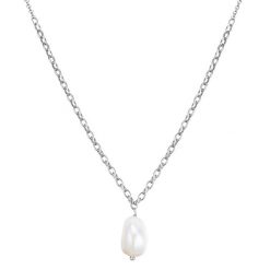Glanzstücke München Naszyjnik srebrny srebro wysokiej próby Perła hodowlana słodkowodna srebrny Naszyjniki 1 ct Damski. Szare naszyjniki damskie Glanzstücke München, srebrne. Za 239.99 zł.