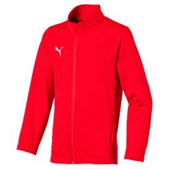 Bluza sportowa chłopięca Puma Sideline. Białe bluzy bez kaptura męskie Puma, z poliesteru. Za 171.99 zł.