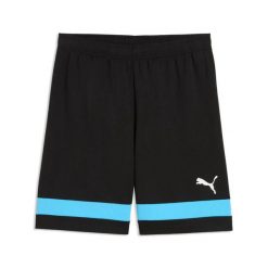 Szorty Puma IndividualRise Team Rise. Czarne szorty męskie Puma, bez kołnierzyka. Za 127.50 zł.