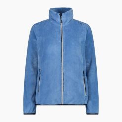 Bluza damska turystyczna CMP 38P1536. Niebieskie bluzy bez kaptura damskie CMP, l. W wyprzedaży za 149.99 zł.