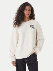 HUGO Bluza Classic 50560782 Beżowy Relaxed Fit. Brązowe bluzy bez kaptura damskie Hugo, s, z bawełny. Za 429.99 zł.