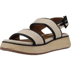 Sandały GIOSEPPO 74028G Beżowy. Brązowe sandały damskie Gioseppo, bez wzorów, z syntetyku, bez obcasa. Za 291.99 zł.