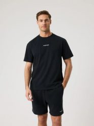 Bjorn_borg BORG CLASSIC T-shirt męski – BLACK BEAUTY. Czarne t-shirty męskie Björn Borg, m, bez wzorów, bez kołnierzyka. Za 194.00 zł.