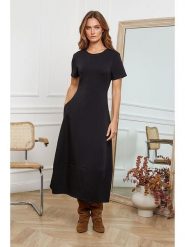 Joséfine Sukienka "Lioris" w kolorze czarnym rozmiar: L. Czarne sukienki damskie Joséfine, na co dzień, l, bez wzorów, bez kołnierzyka, bez ramiączek, maxi, proste. Za 152.98 zł.