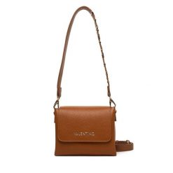 Torebka Valentino. Brązowe listonoszki damskie Valentino, bez wzorów, bez dodatków. Za 589.99 zł.