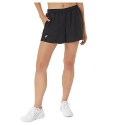 Spodenki sportowe damskie Asics Court Short Women. Czarne spodenki sportowe damskie Asics, xs, tenisowe. Za 219.00 zł.