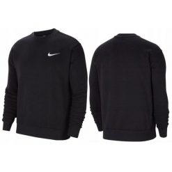 Bluza do piłki nożnej męska Nike Park 20 Fleece Crew. Czarne bluzy bez kaptura męskie Nike, m. Za 174.00 zł.