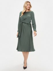 Marella Sukienka koktajlowa Sion 2332260836200 Szary Regular Fit. Szare sukienki damskie Marella, bez wzorów, z syntetyku, wizytowe, bez kołnierzyka, bez ramiączek. Za 629.99 zł.
