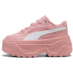 Buty sportowe damskie Puma Karmen X-tra. Czerwone buty sportowe na co dzień damskie Puma, bez wzorów, z materiału. Za 490.00 zł.