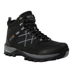 Męskie Buty Do Chodzenia Samaris III. Brązowe buty trekkingowe męskie Regatta, z gumy, bez zapięcia, trekkingowe. Za 386.99 zł.