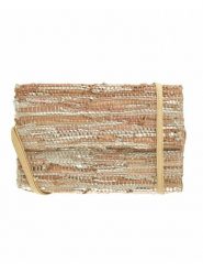 BLE Torebka w kolorze beżowym - 30 x 20 x 6 cm rozmiar: onesize. Brązowe torebki klasyczne damskie BLE, bez wzorów, z materiału, bez dodatków. Za 98.42 zł.