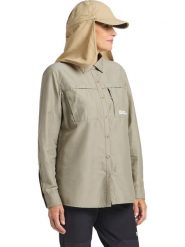 Jack Wolfskin Czapka "Canyon" w kolorze beżowym rozmiar: M. Brązowe czapki męskie Jack Wolfskin, bez wzorów, z materiału, sportowe. Za 155.90 zł.