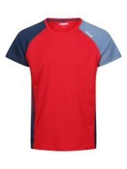 Regatta Koszulka sportowa "Corballis" w kolorze czerwonym rozmiar: M. Czerwone t-shirty sportowe męskie Regatta, m, z materiału, bez ramiączek, outdoorowe. Za 57.06 zł.