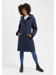 TRAVELIN' Płaszcz przejściowy "Uvana" w kolorze granatowym rozmiar: S. Niebieskie płaszcze damskie Travelin', s, bez wzorów. Za 478.99 zł.
