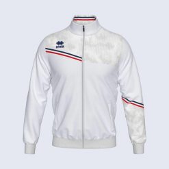 Kurtka z dresu Errea Erick. Białe kurtki męskie ERREA, m, bez wzorów, z dresówki, sportowe, bez kaptura. Za 177.00 zł.