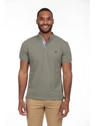 The Time of Bocha Koszulka polo w kolorze khaki rozmiar: L. Brązowe koszulki polo męskie The Time of Bocha, l, bez wzorów, z bawełny, bez ramiączek. Za 104.99 zł.