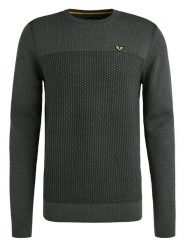 PME Legend Sweter w kolorze zielonym rozmiar: XXL. Zielone swetry męskie PME Legend, xxl, bez wzorów, z bawełny, bez kołnierzyka. Za 158.10 zł.